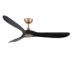 Black Blades with Brass Rod