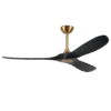 Black Blades with Brass Rod