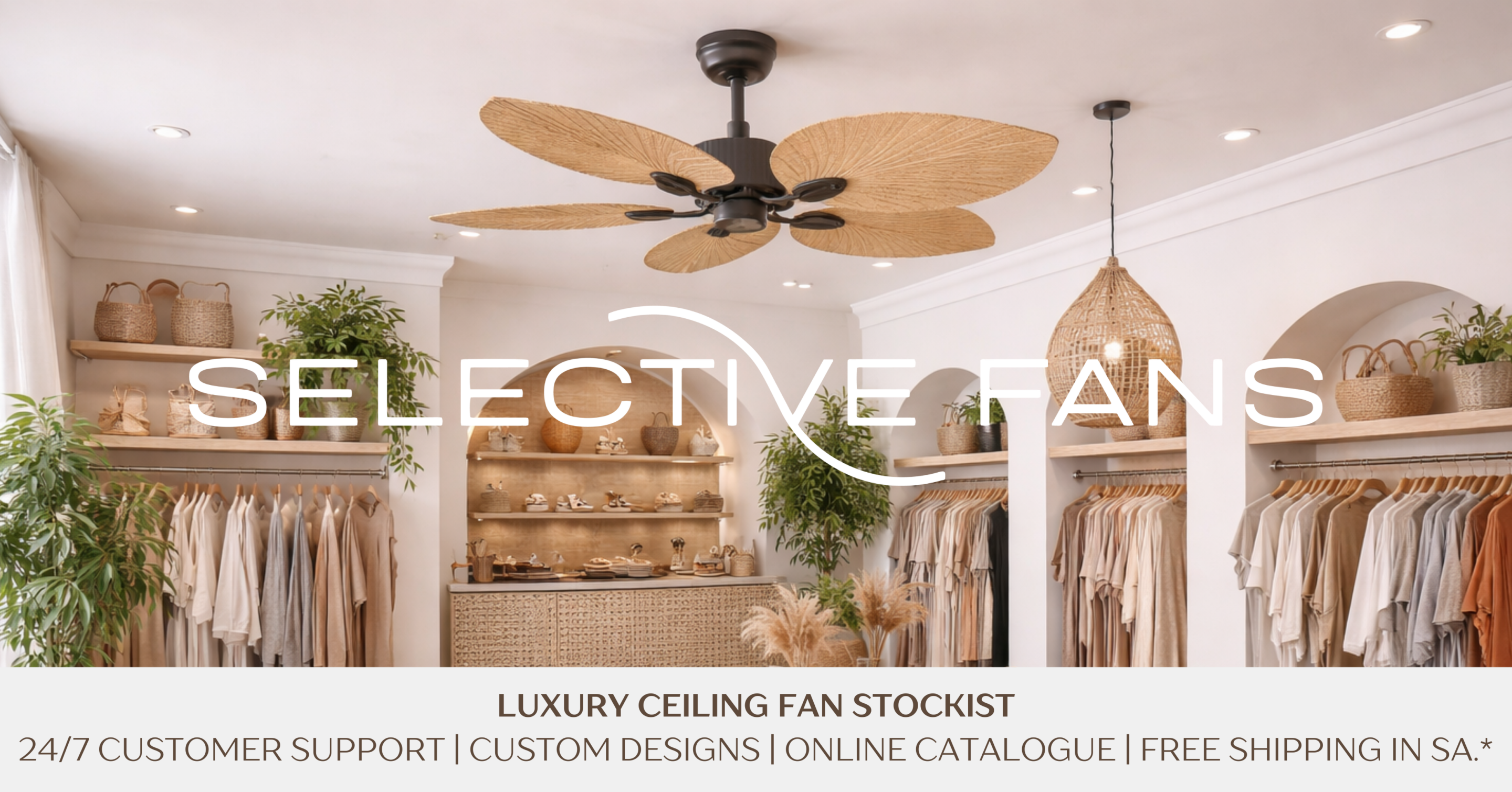 Bora Luxury Ceiling Fan 